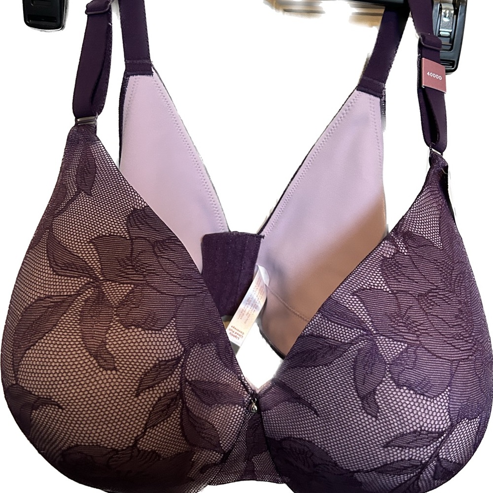 Purple Lace Cacique Bra